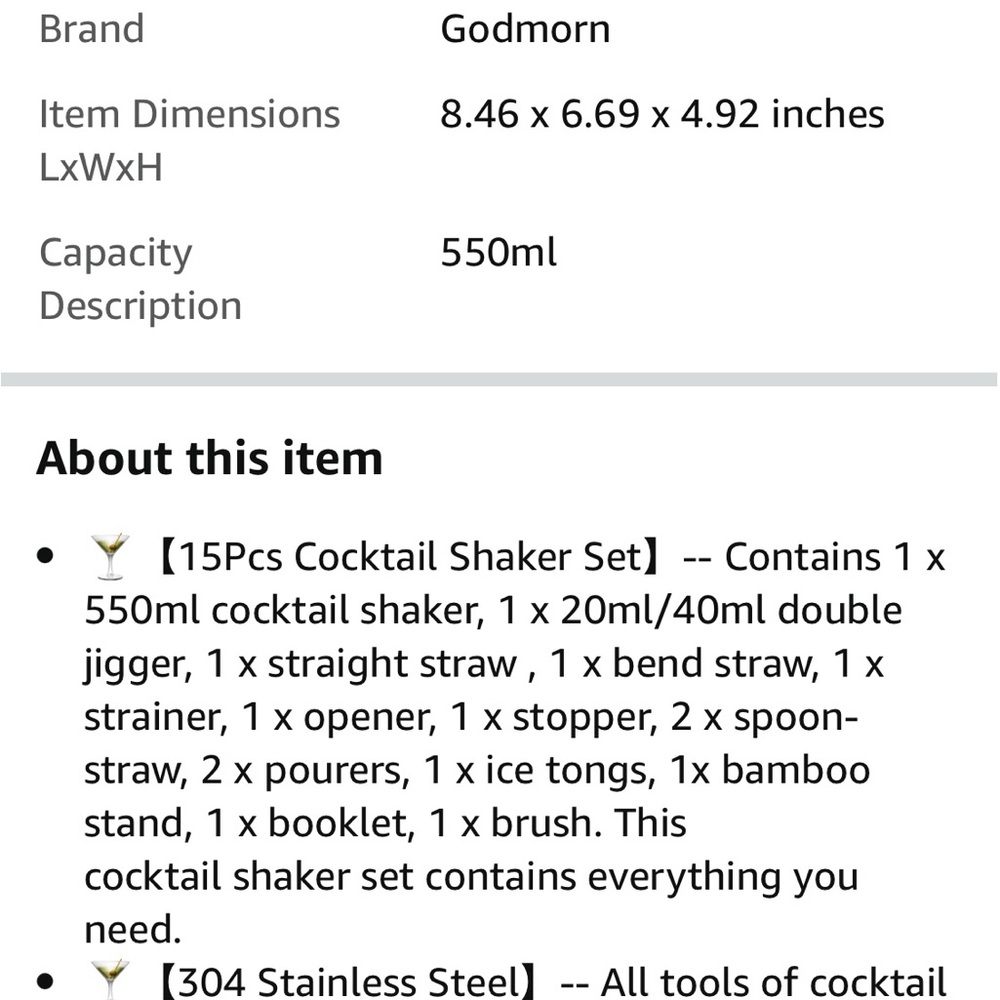 Cocktail Making Set - Picture 4 of 4